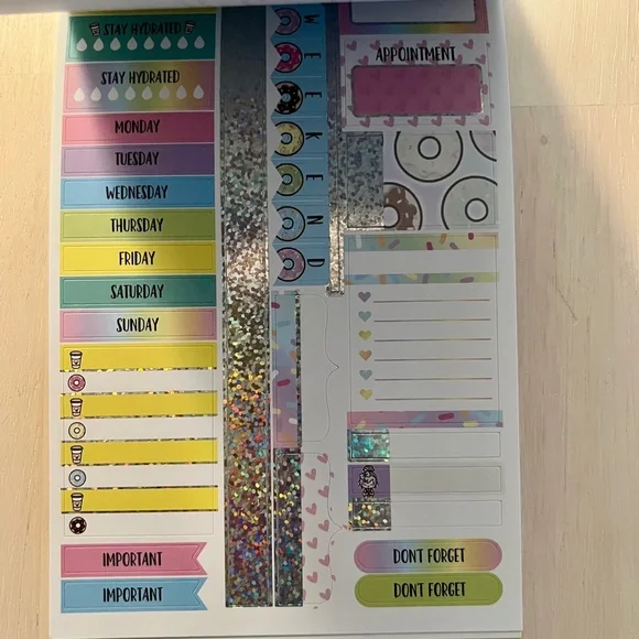 Shine Sticker Studio Weekly Sticker Kit - Picture 5 of 8